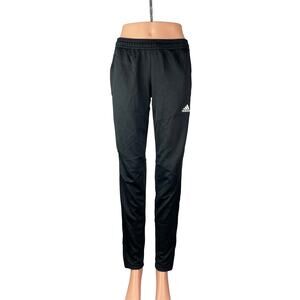 Adidas Tiro 17 Black Mid Rise Yoga Athletic Activewear Trousers Training Pants S